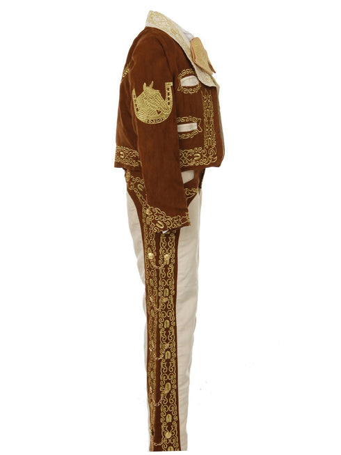 Rain Kids Boys Multi Color Horse Embroidery Elegant 6 Pc Charro Suit NB-14 - SophiasStyle.com